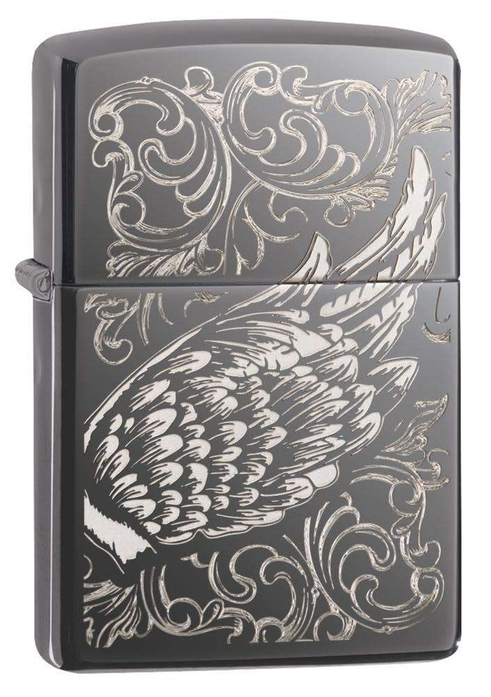 Zippo Windproof Lighter, Other, Black, Regular