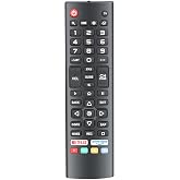 AKB76037002 Remote Control for RCA TV Remote Replacement - No Programming Needed Direct Use, Effortless Control for Various RCA TV Models RWOSU6547 RWOSU5549 RWOSU5847 RWOSU5047 RWOSU6547-B