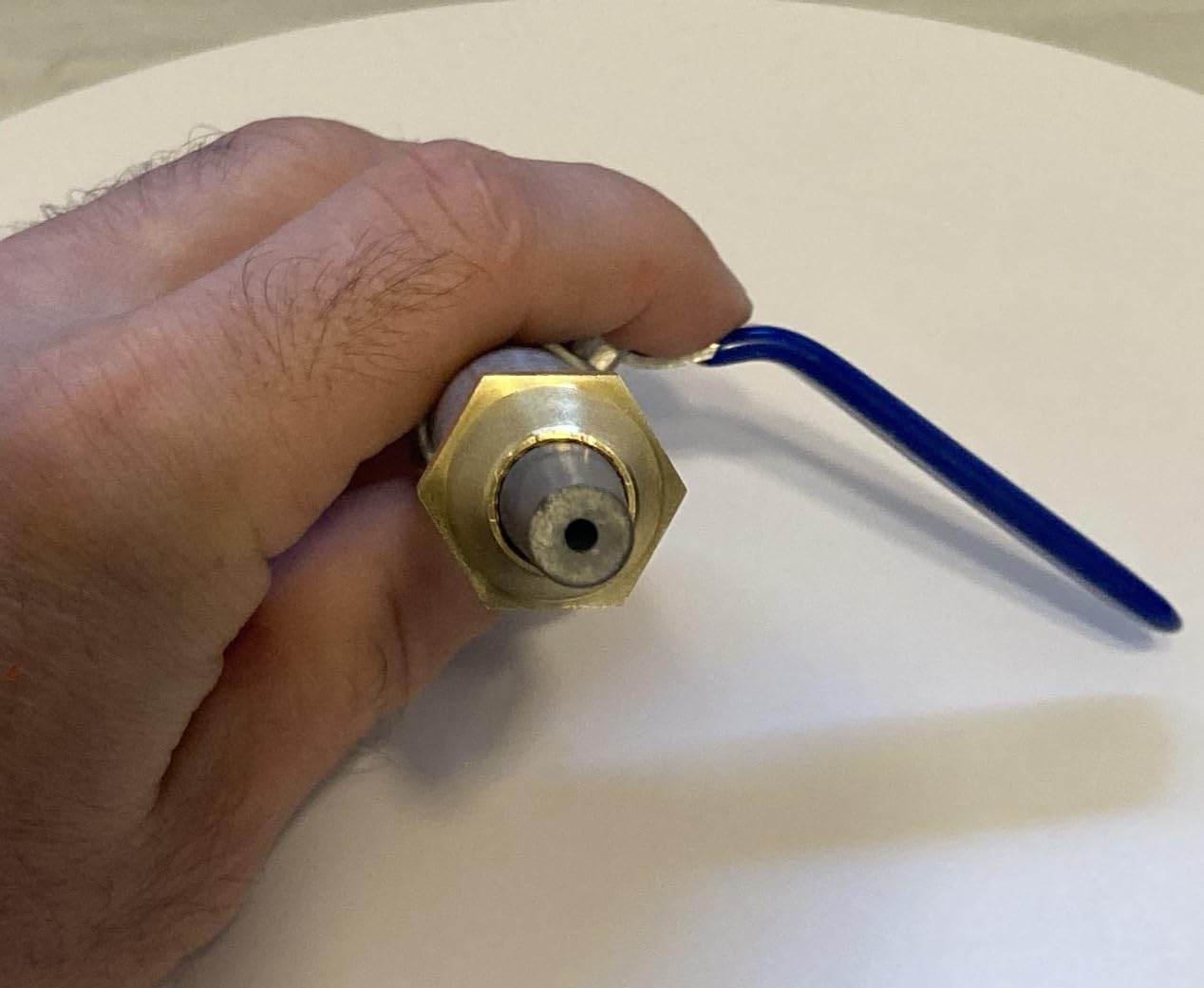 Composite Carbide Sandblaster Nozzle Tip: 1/8 ID, Longer-Lasting than Tungsten & Boron Blasting Nozzles