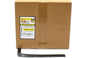 A2Z Tire Supplies 0.25 Oz Black Adhesive Wheel Weights（715pcs,11 LBS）,1/4 Oz Stick on Wheel Weights for Cars, Trucks, SUVs, Motorcycles, Low Profile White Tape