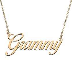 HUAN XUN Customized Custom Simple Any Name Necklace