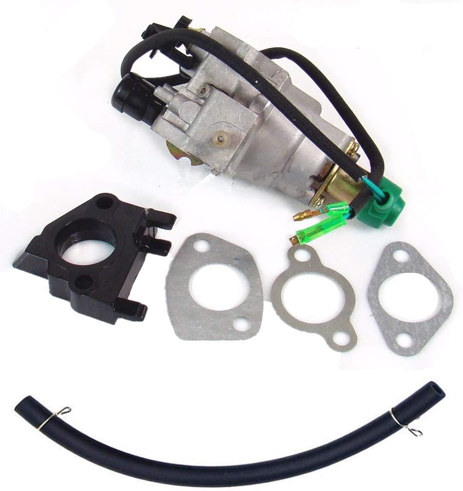 Euros Manual Choke Lever Carburetor Carb with Gaskets and