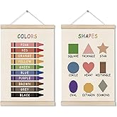 Amazon.com: EliteSign Educational Preschool Learning Posters, Colors ...