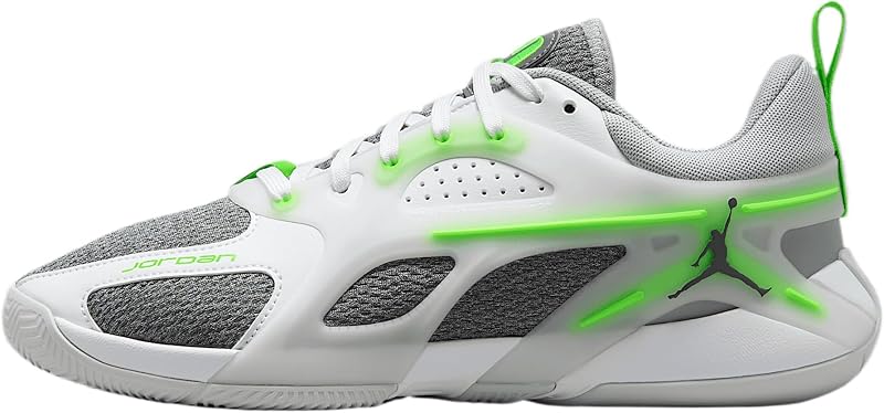 FZ2471-103 Jordan Heir Mujer Sail/Wolf Grey-Electric Green-White EU 40