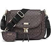 Calvin Klein womens Zulle Flap Organizational Messenger