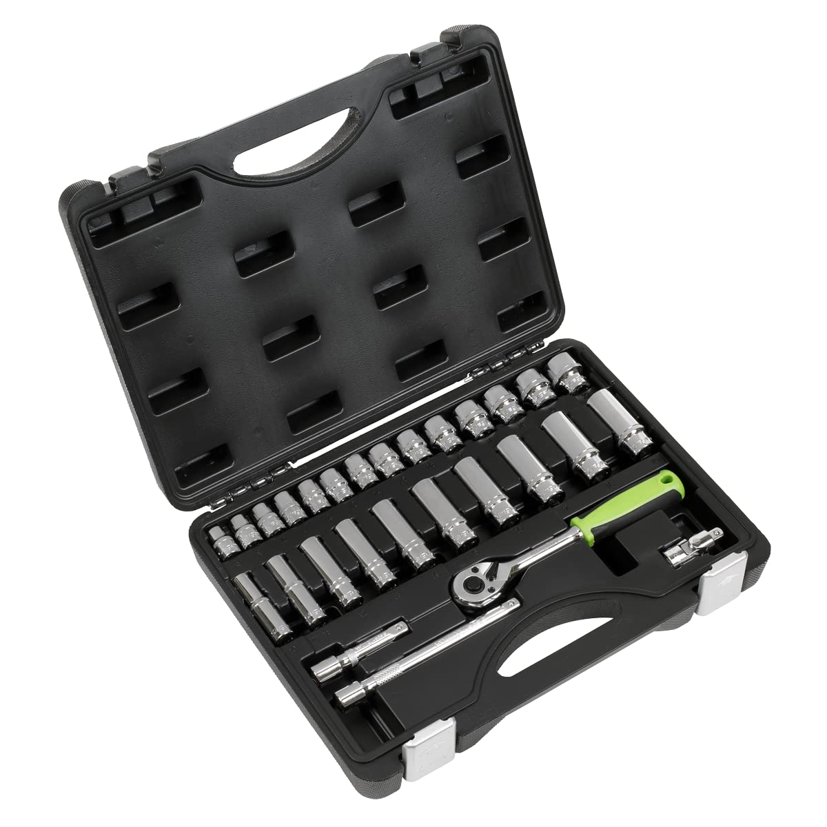 Sealey 3/8" Sq Drive Socket Set - Metric 28pc S01236