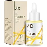 ANAI RUI Turmeric Face Oil, Facial Oils & Serum with Turmeric, Turmeric Skincare Oil for Dry Skin, Wrinkles, Acne, Evens Tone, Moisturizing Face Oil 1.06OZ