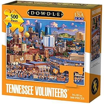 Dowdle Jigsaw Puzzle - Tennessee Volunteers - 500 Piece