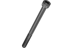 Kozelo 10pcs Socket Head Cap Screws - [M6-1 x 70mm] Alloy Steel Black Oxide Grade 12.9 Internal Hex Screw for 3D Printer Furniture Industrial Use, Black