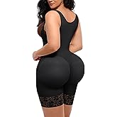 SHAPELLX Fajas Colombianas Shapewear for Women Tummy Control Post Partum Faja Body Shaper Butt Lifting with Zipper Crotch