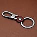Jzcky Shzrp Leather Valet Key Chain for Men and Women,Smart Gift Idea (Chrome)