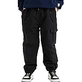 North Peak Kids Waterproof Snow Pants Outdoor Winter Insulated Ski Snowboard Pants for Boys Girls