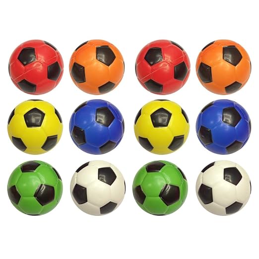 Toyvian Mini Pelota de fútbol de Juguete de fútbol 6.3 cm ...
