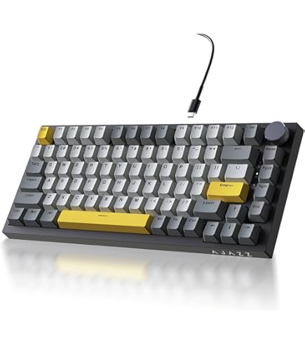 Amazon.com: Attack Shark ajazz AK820 75% Wired Mechanical Gaming