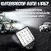 Oplips 4Pack 48W 4 inch Square LED Work Light Lamp Off Road High Power ATV Jeep Wrangler 4x4 Rv Trailer Boat Tractor Truck Excavator Fork Lift Camping Boat Tractor (4 x 48w Work Light)