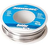 Silverline AS15 Flux-Covered Solder - 100g Reel