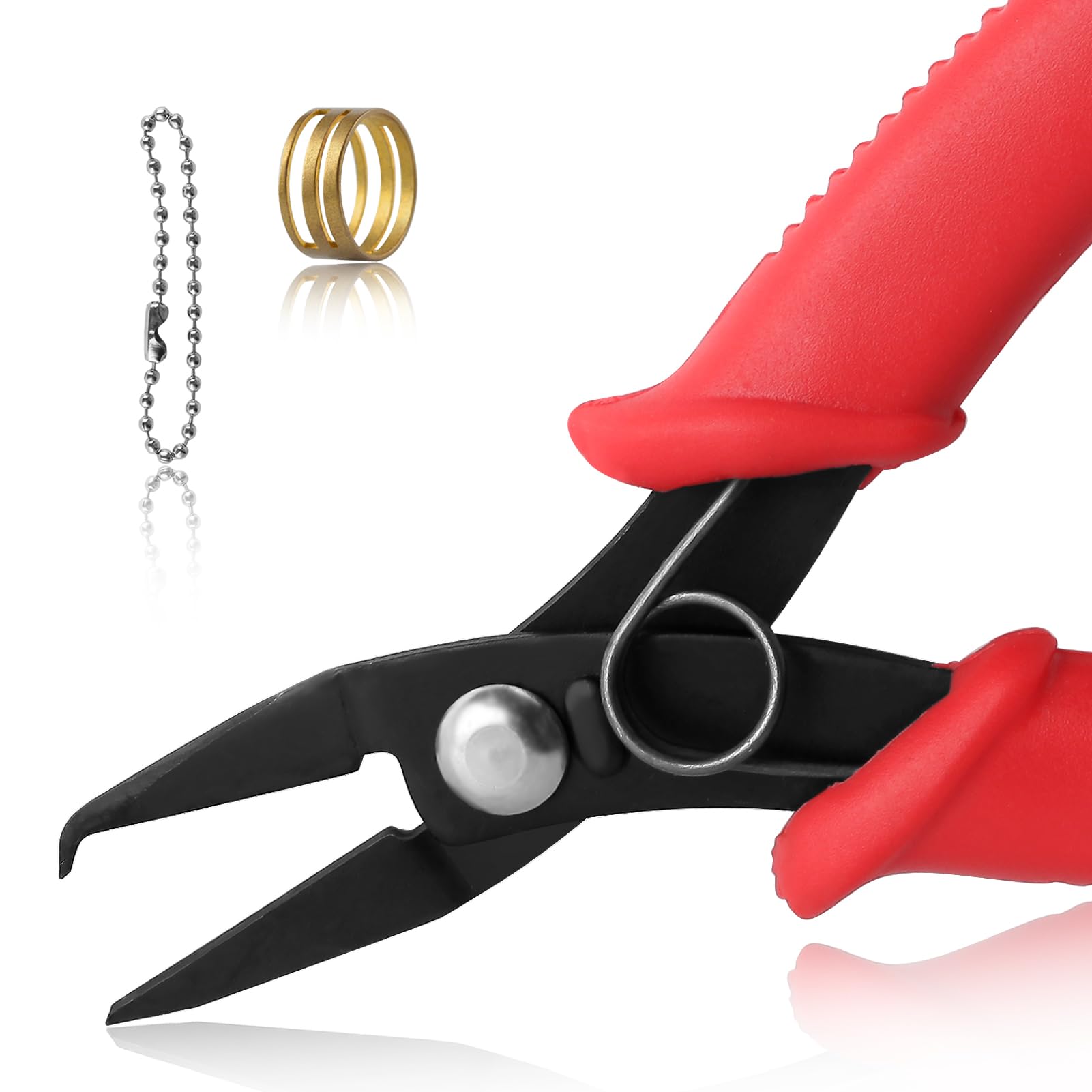 Gold Deer Split Ring Pliers - Jump Ring Opener & Splitter for Jewelry Making & Repair