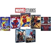 Marvel Spider-Man 7-Volume DVD Collection: The Spectacular Spider-Man Vol 3/ New Animated Series Ultimate Face-off/ The Mutant Menace/ Spider-Man 3/ The Amazing Spider-Man/ Spider-Man Homecoming/ Spider-man Away from Home [DVD] Region 1