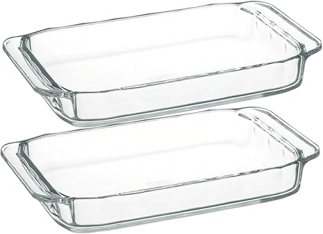 Amazon Co Jp Iwaki イワキ 耐熱ガラス オーブントースター皿 グラタン皿 700ml ベーシック 2枚セット Kskc3850 2 2個セット ホーム キッチン