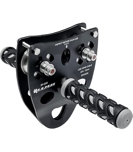Amazon.com: Petzl, Tandem Speed, Double Pulley for Rope and Cable