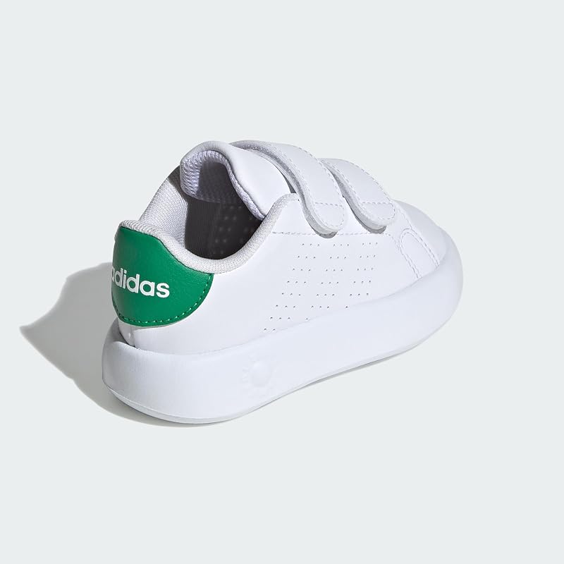 Mixte bébé Advantage Shoes Kids, Cloud White/Cloud White/Green, 22 EU — photo 7 sur 8