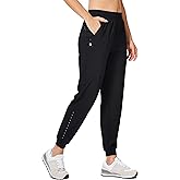 Willit Women's Athletic Joggers Pants Running Workout Quick Dry Pants Lightweight with Zipper Pockets