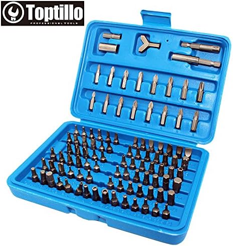 100pcs Chrome Vanadium Security Screwdriver Bit Set Tamperproof Torx Hex Bit Set