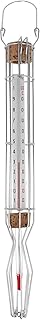 Lantelme Lebensmittel Thermometer zum einkochen einwecken einmachen110 °C analog in Drahtfassung 4419