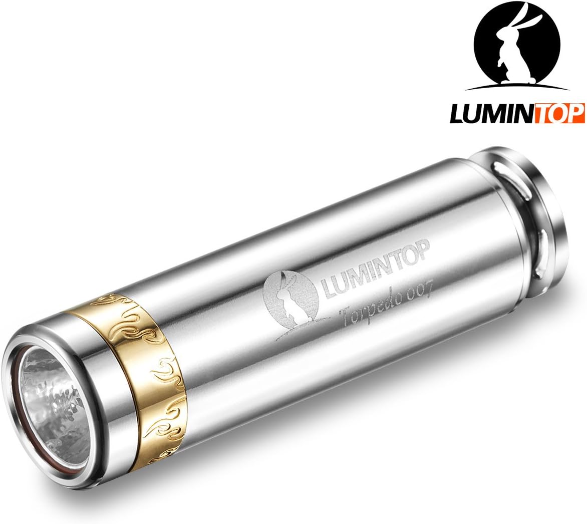 LUMINTOP® Torpedo 007 520 Lumen Keychain EDC LED Mini Flashlight with Cree XP-L V5