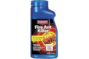 BioAdvanced Fire Ant Killer, Dust, 1 lb, 130 Mounds