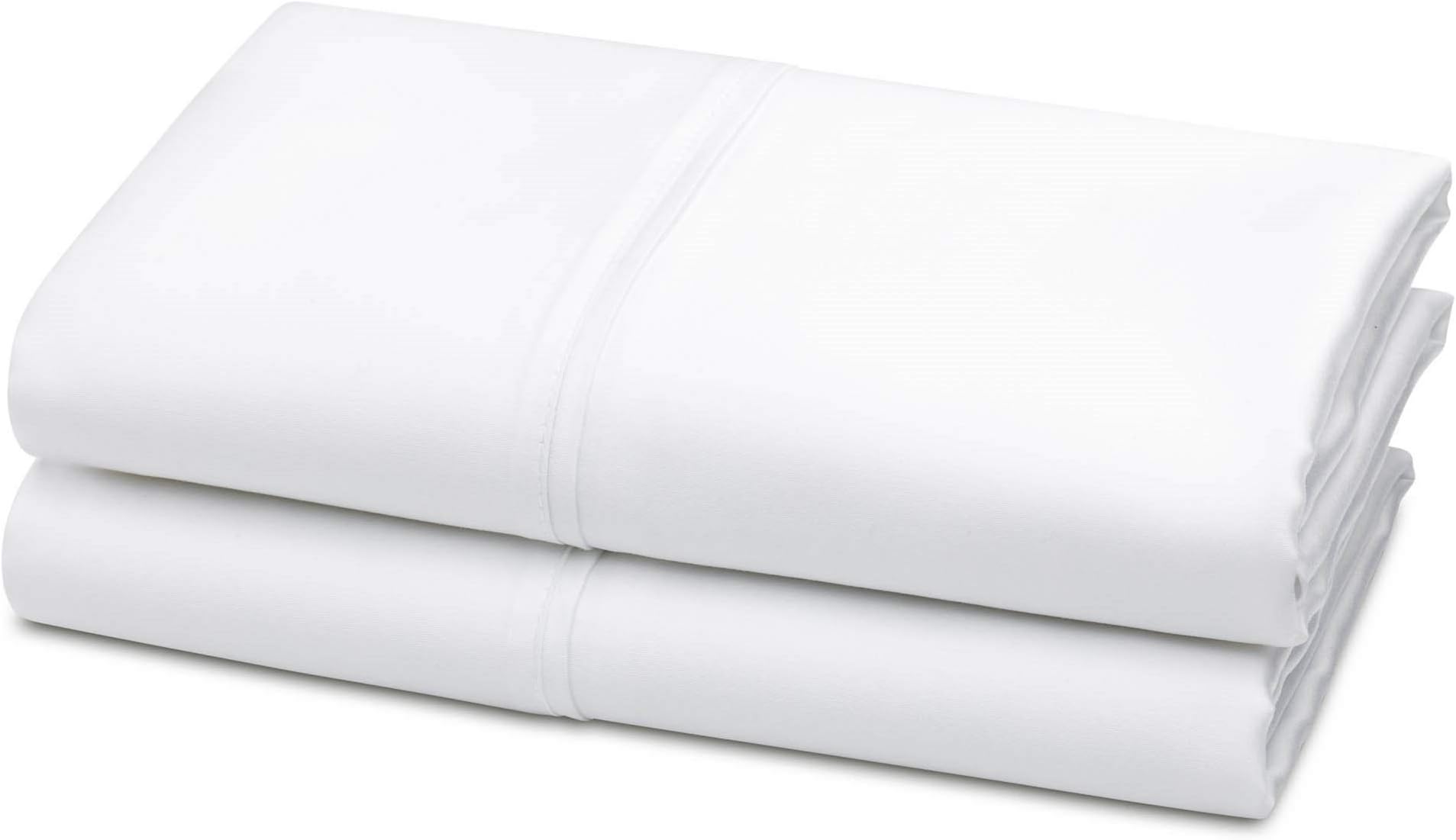 WOVEN Tencel Pillowcase Set - Silky Soft, Refreshing and Eco-Friendly - Queen - White - 2pc