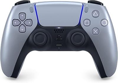 PlayStation DualSense Sterling Silver Wireless Controller