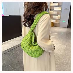 Quilted Puffer Tote Bags for Women Lightweight