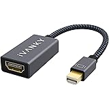 IVANKY Mini DisplayPort to HDMI Adapter, Mini DP(Thunderbolt) to HDMI Adapter, Gold-Plated Braided,Compatible with MacBook Ai