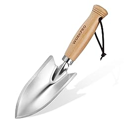 WORKPRO 11" Garden Hand Trowel, Heavy Duty Polished