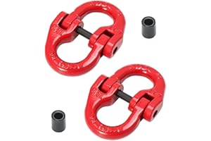 Hammerlock G100 Forged Coupling Link Alloy Steel 5/8" Connecting Link 18,000 LBS Working Load Mechanical Coupling Link Safety