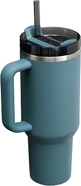 Stanley 1913 Quencher H2.0 FlowState 1.2L Tumbler Blue Spruce view 9