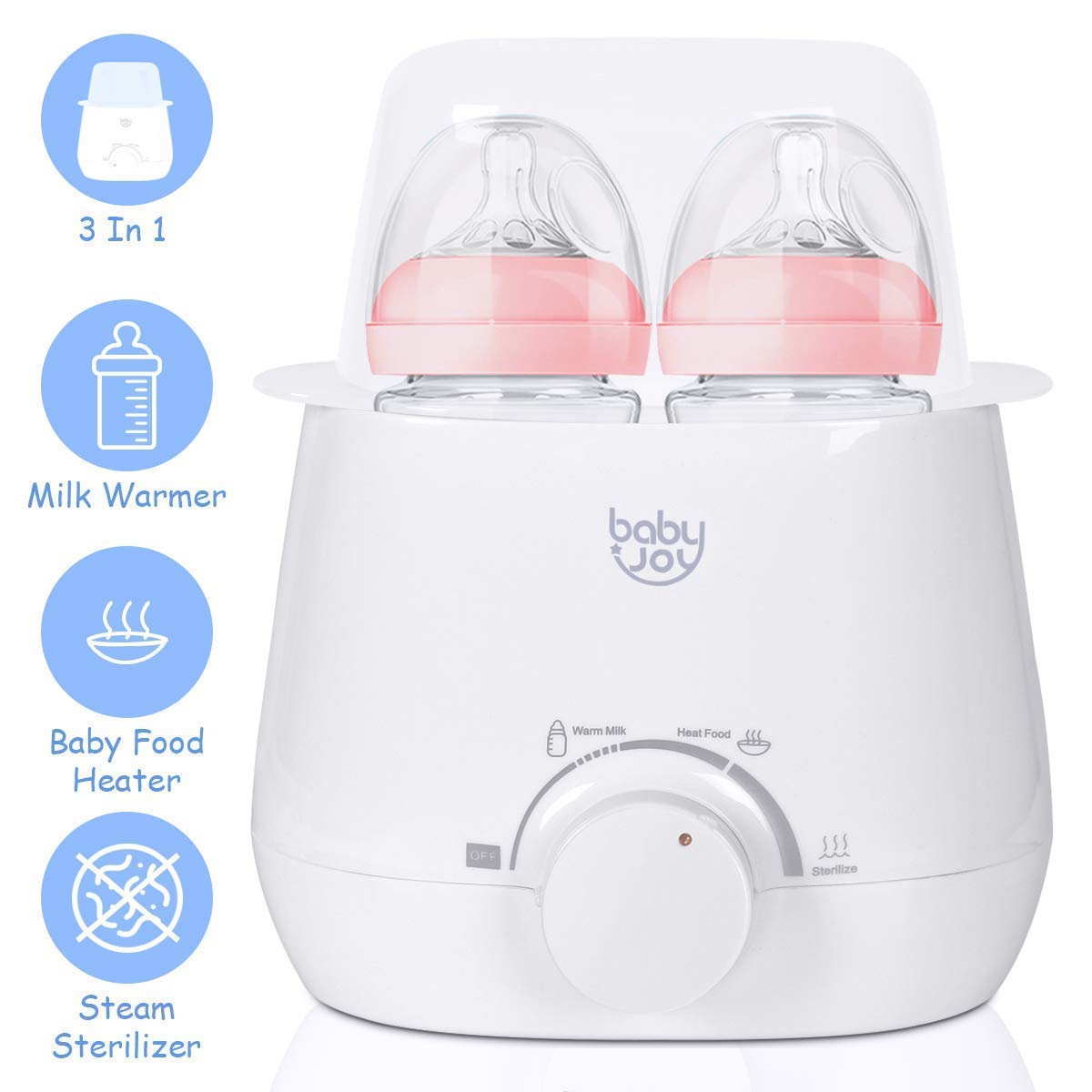 baby joy bottle warmer