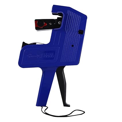 MX-5500 Etikettierpistole Preisetiketten 8 Zahlen blau