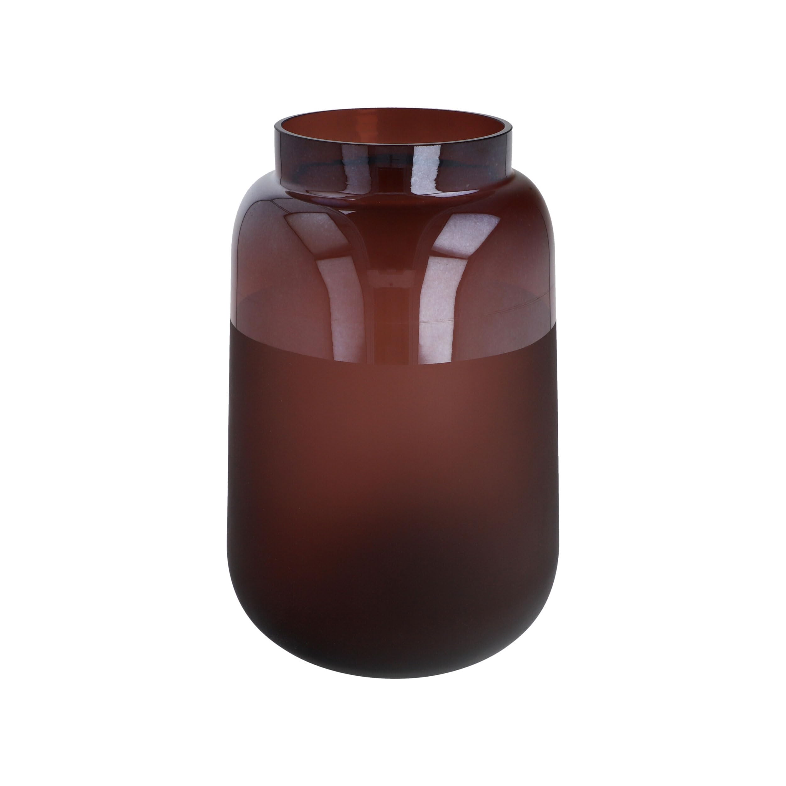 Goebel Vase, Glass, Red, 17.5 x 17.5 x 27 cm — image 1