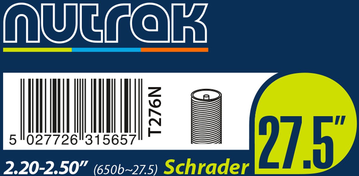 Nutrak 27.5 or 650B x 2.2-2.5 Schrader inner tube