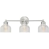 Meridian M80035BN Vanity, 3-Light 180 Total Watts, Brushed Nickel