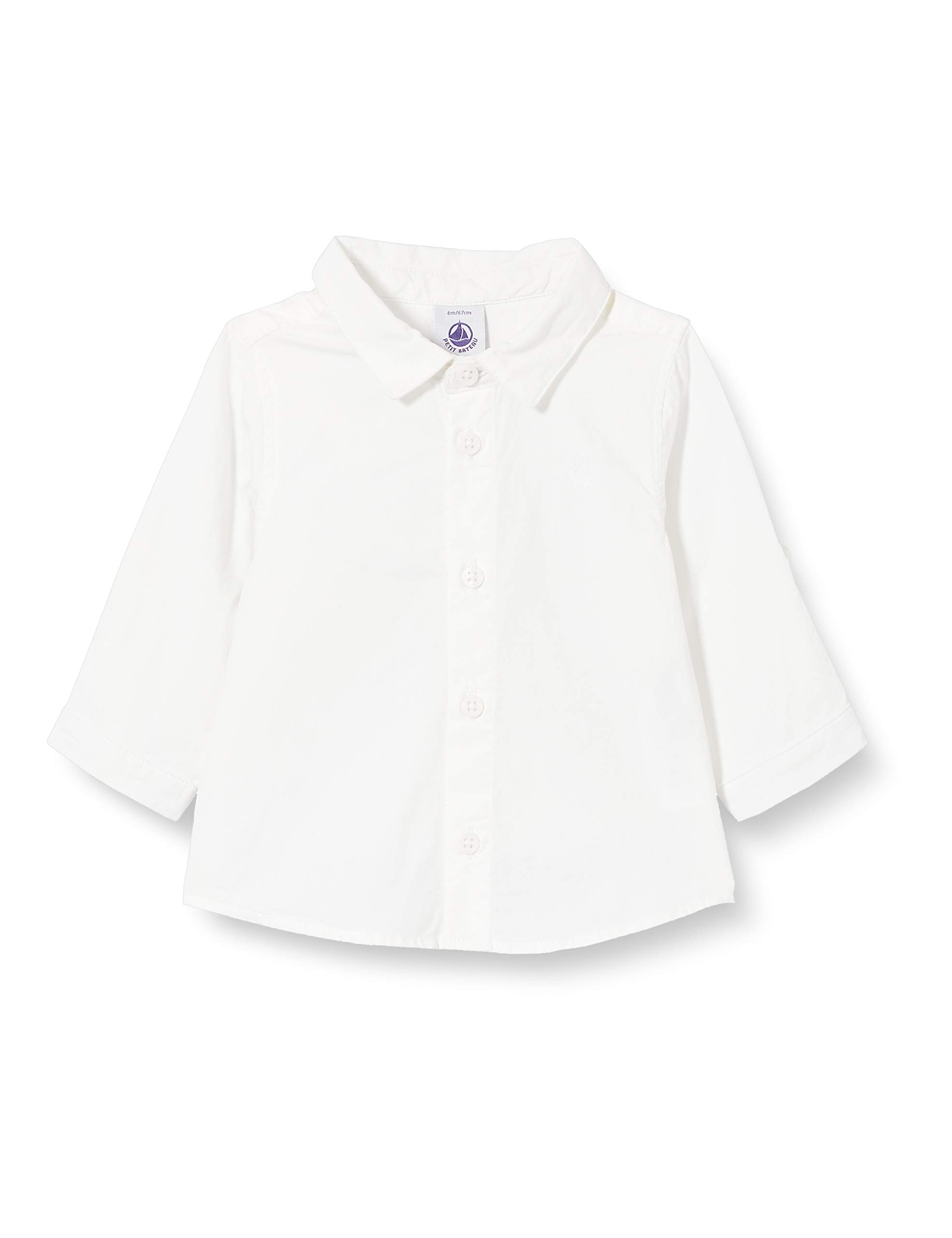 Petit Bateau Baby_Girl's 5351801 Shirt, Foam, 0-3 Months