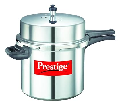 Buy Prestige Popular Aluminium Pressure Cooker 12 Litres Silver