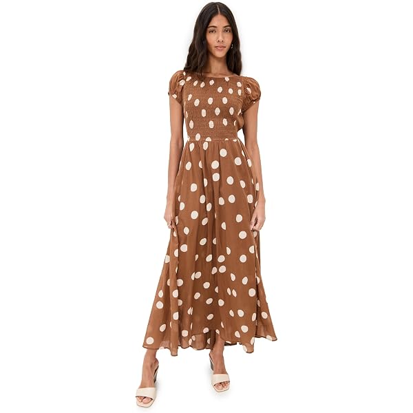 lucy midi dress Lucy Lace Gathered Midi Dress Off White / LG