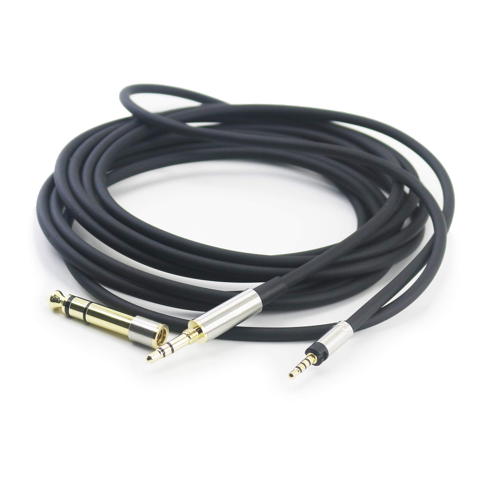 Replacement Audio Cable Upgrade Headphone Cord with Lock Connector Compatible with Sennheiser HD4.40, HD 4.40 BT, HD4.50, HD 4.50 BTNC, HD4.30i, HD4.30G Headphone 3meters/9.9feet