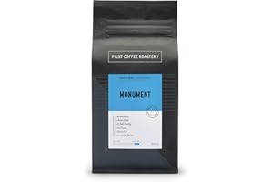 Pilot Coffee Roasters Monument Signature Dark Roast Blend, Whole Bean Coffee, 300 g Made in CANADA