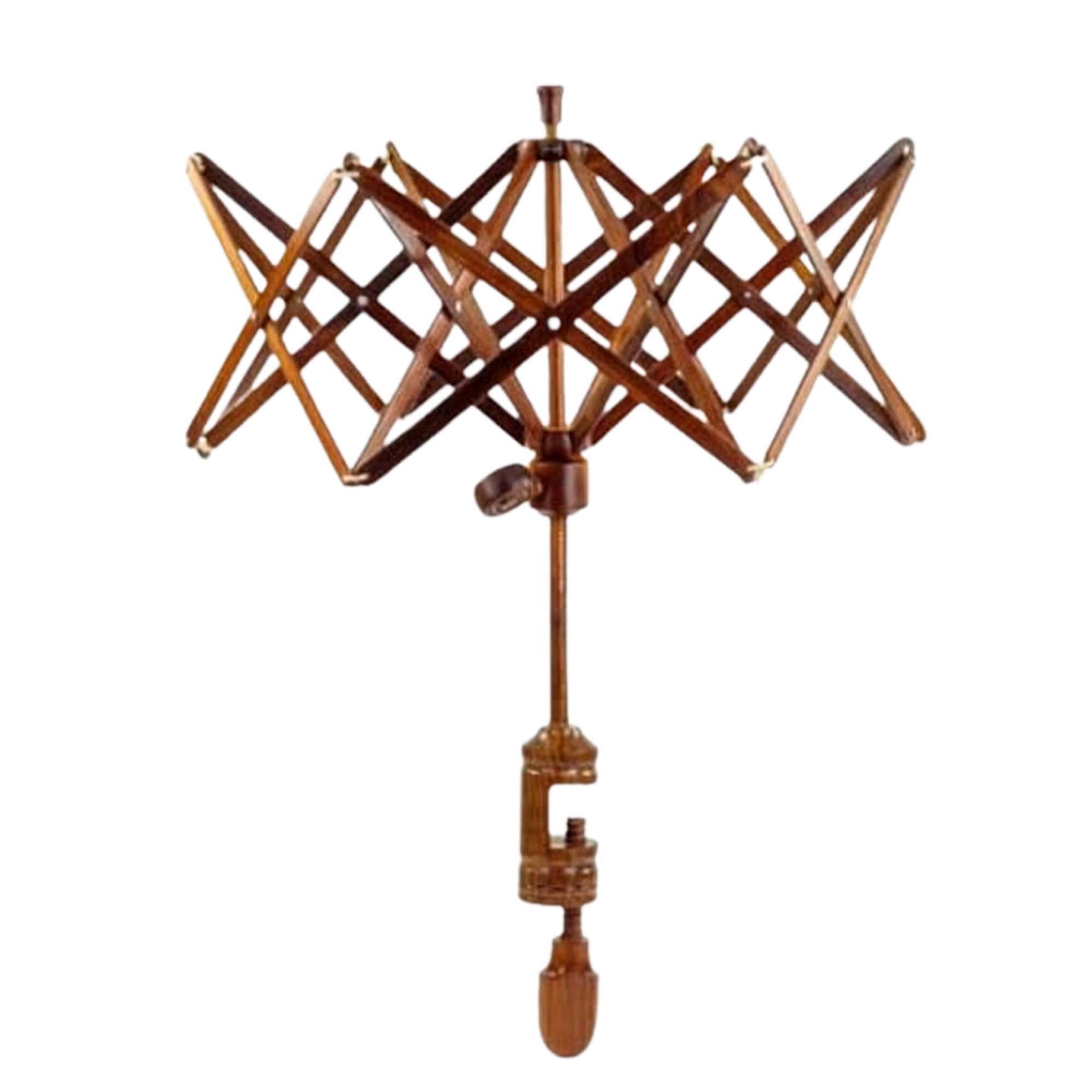 Hand Operated Yarn Ball Winder | Swift, Yarn, Wool, and String Holder| Knitting & Crochet Accessories Galaxy Indiacraft (Natural Rosewood)… — image 1