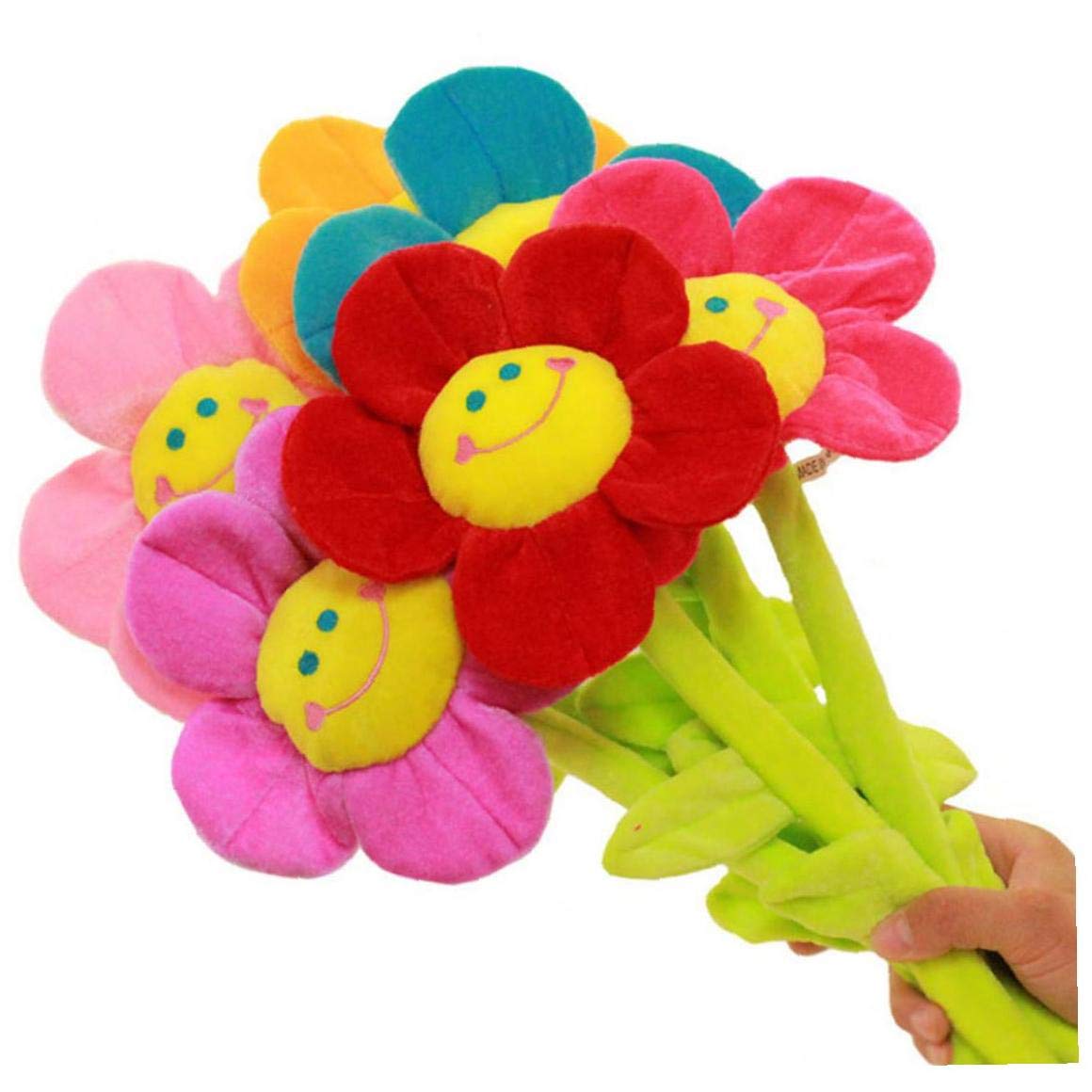 Couleurs Au Hasard 6pcs Mignon En Peluche De Tournesol Rideau Corde Embrasse Bebe Porte Rideau Chambre Rideaux Cuisine Maison