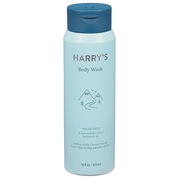 HARRY’S MEN’S BODY WASH, WILDLANDS SCENT OF MOUNTAIN AIR, 16 FL OZ
